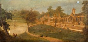 ビクトリア女王の鳥小屋、1852年頃 作： Paul Fischer